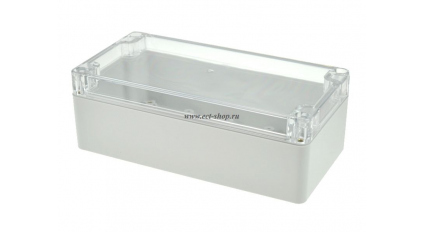 Корпус для РЭА GAINTA G258C, 160x80x55 мм, Поликарбонат, Светло-серый фото 1