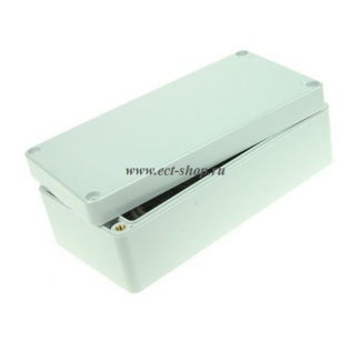 Корпус для РЭА GAINTA G258, 160x80x55 мм, Поликарбонат, Светло-серый