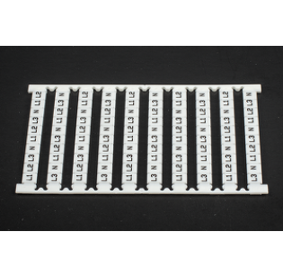 Маркер для клеммников DIN DINKLE TM07W-DH02