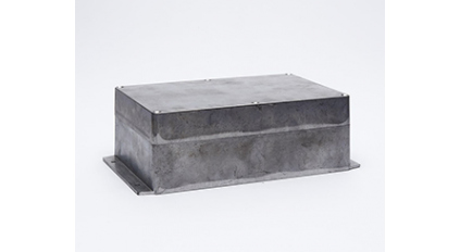 Корпус для РЭА ECT G125MF-RU, 222x146x82 мм, Алюминий, Натуральный фото 2