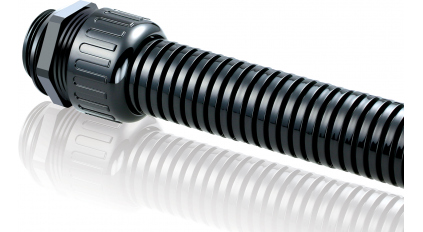 Вводная муфта для гофрированной трубы AVC N-PGN11-13B, 13 мм фото 1