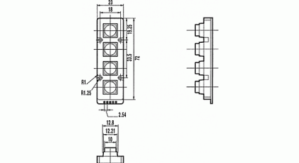 Клавиатура ACCORD AK-104-AR-SSB-WP-MM фото 2