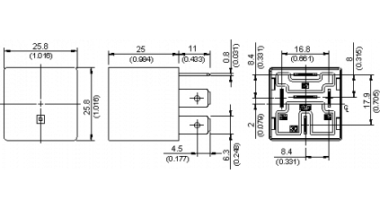 Реле SONG CHUAN 896-1AH-C 12VDC фото 3