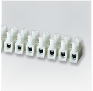 Клеммная колодка HEAVY POW. PA9HDS, Винтовая, 12 контактов, сечение провода 1-2.5 мм2, ток 24 A, Белый