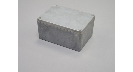 Корпус для РЭА ECT G108-RU, 125x80x57 мм, Алюминий, Натуральный фото 1