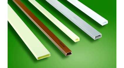 Кабель канал пласт плоский AVC CF-32-W фото 1