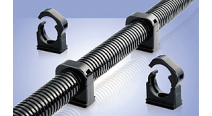 Держатель клипса для гофрированной трубы AVC N-TH-21B фото 1