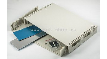 Корпус для РЭА GAINTA G756AV, 300x200x75 мм, ABS, Светло-серый фото 1