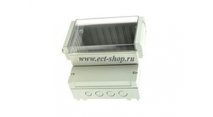 Корпус для РЭА GAINTA DC003CUL, 161x166x121 мм, Поликарбонат, Светло-серый фото 1