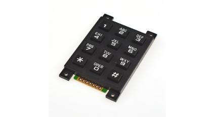 Клавиатура ACCORD AK-804-A-BBW фото 1