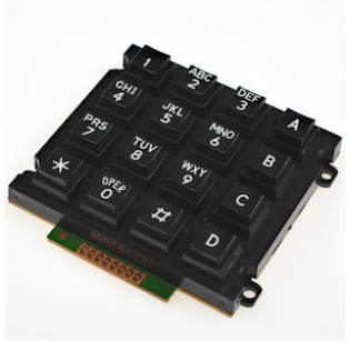 Клавиатура ACCORD AK-1607-A-BBW