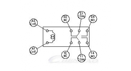 Гнездо для реле CHENYAO CSR-С50F3 фото 6