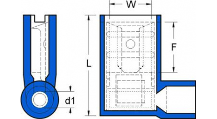 Кабельный разъем плоский флажковый faston 6.35 female KST FLDNY2-250 (100шт) фото 3