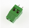 Клеммная колодка DINKLE EHK5V-02P (EHK500V-02P), Винтовая, 2 контакта, сечение провода 0.5-2.5 мм2, ток 24 A, Зеленый фото 2