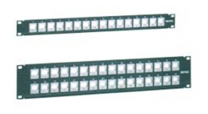 Патч-панель 2U 32 RJ45/Keystone/Avaya фото 1