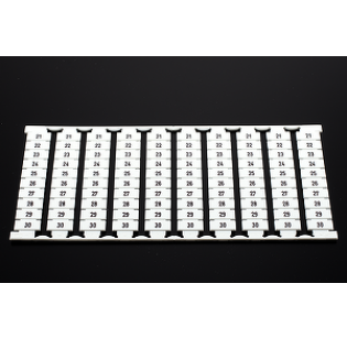 Маркер для клеммников DIN DINKLE TM10W-FV03