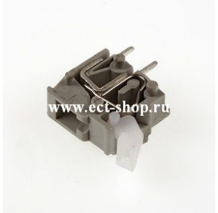 Клеммная колодка DINKLE WKV508A, Пружина, 1 контакт, сечение провода 0.5-2.5 мм2, ток 24 A, Серый