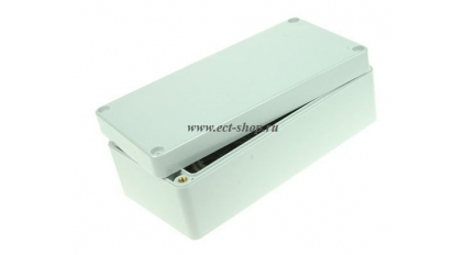 Корпус для РЭА GAINTA G258, 160x80x55 мм, Поликарбонат, Светло-серый фото 1