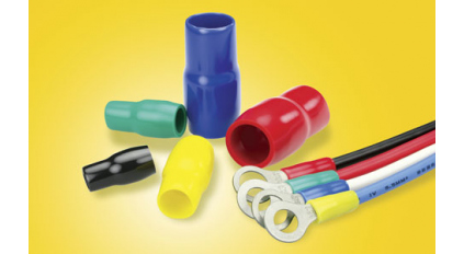 Защитные гильзы для клемм AVC ACS-60-Blue (100шт) фото 1