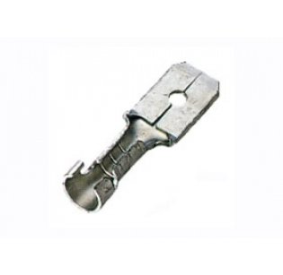 Клемма наконечник штыревой плоский KST DOM6.3-6LT (100шт)