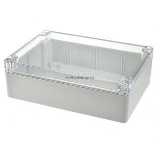 Корпус для РЭА GAINTA G214C, 171x121x55 мм, Поликарбонат, Светло-серый