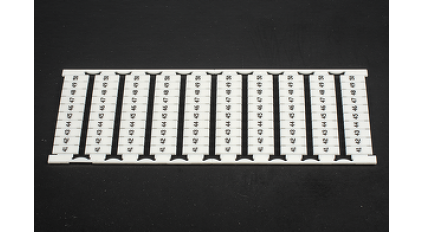 Маркер для клеммников DIN DINKLE TM08W-FH05 фото 1