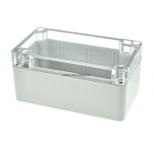 Корпус для РЭА GAINTA G205C, 115x65x55 мм, Поликарбонат, Светло-серый