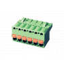Клеммная колодка DINKLE 2ESDS-05P, Пружинная, 5 контактов, сечение провода 0.2-2.5 мм2, ток 12 A, Зеленый фото 4