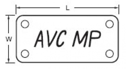 Маркировочные бирки AVC MP-[1] (100шт) фото 3