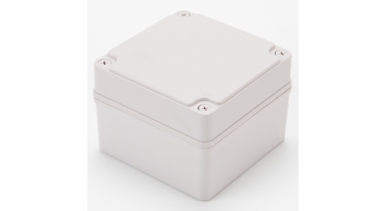 Корпус для РЭА WME (YEE) EPA121209G, 125x125x90 мм, ABS, Светло-серый фото 2