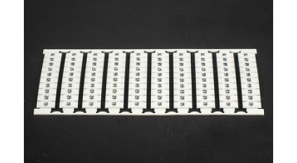 Маркер для клеммников DIN DINKLE TM08W-FH07 фото 1