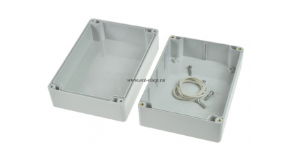 Корпус для РЭА GAINTA G223, 171x121x80 мм, Поликарбонат, Светло-серый фото 1