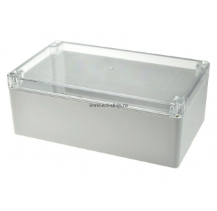 Корпус для РЭА GAINTA G269C, 200x120x75 мм, Поликарбонат, Светло-серый