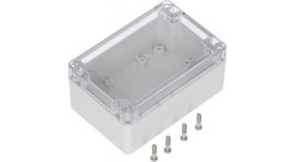 Корпус для РЭА GAINTA G2104C, 120x80x55 мм, Поликарбонат, Светло-серый фото 2