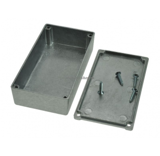 Корпус для РЭА GAINTA G0124, 111x60x30 мм, Алюминий, Натуральный