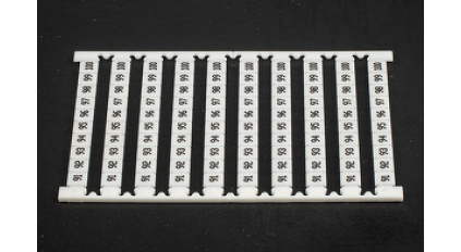 Маркер для клеммников DIN DINKLE TM07W-FH10 фото 1