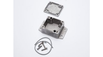 Корпус для РЭА ECT G104MF-RU, 64x58x35 мм, Алюминий, Натуральный фото 3