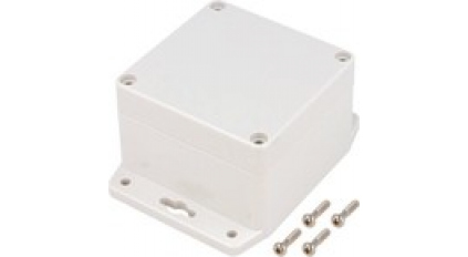 Корпус для РЭА GAINTA G256MF, 82x80x55 мм, Поликарбонат, Светло-серый фото 1