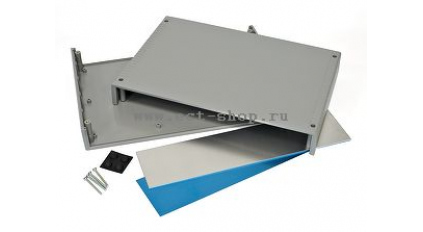 Корпус для РЭА GAINTA G735A, 300x200x75 мм, ABS, Темно-серый фото 1