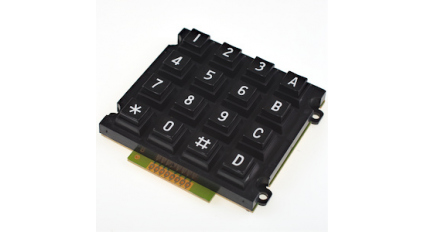 Клавиатура ACCORD AK-1607-N-BBW фото 1