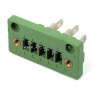 Клеммная колодка DINKLE ECHP381V-05P, 5 контактов, сечение провода - мм2, ток 14 A фото 2