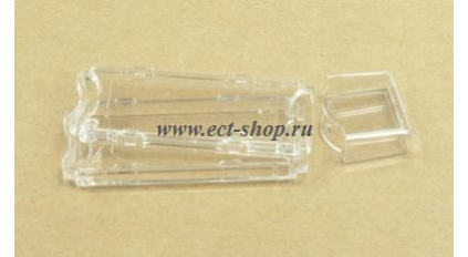 Корпус для РЭА GAINTA G1901C, 71x23x8 мм, Поликарбонат, Прозрачный фото 1