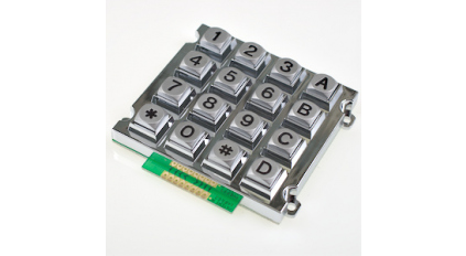 Клавиатура ACCORD AK-1607-N-SSB-WP-MM фото 1