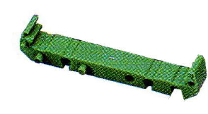 Вставка KMLB1 Dinkle 11.25 мм для наборной платформы на дин рейку под печатную плату фото 1