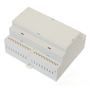 Корпус для РЭА ECT D6M-RU (D6MG), 90x106x57 мм, ABS, Светло-серый