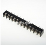 Клеммная колодка DINKLE DT31-B01W-12, Винтовая, 12 контактов, сечение провода 0.5-4 мм2, ток 20 A, Черный фото 5