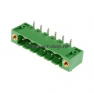 Клеммная колодка DINKLE 2EHDRM-06P, 6 контактов, сечение провода - мм2, ток 18 A, Зеленый фото 2