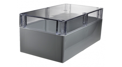 Корпус для РЭА GAINTA G2058C, 360x200x150 мм, Поликарбонат, Светло-серый фото 1