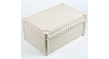 Корпус для РЭА WME (YEE) EPA281913G, 280x190x130 мм, ABS, Светло-серый фото 2