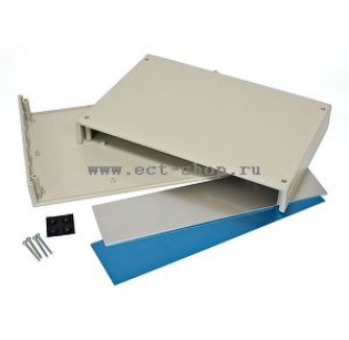 Корпус для РЭА GAINTA G756A, 300x200x75 мм, ABS, Светло-серый